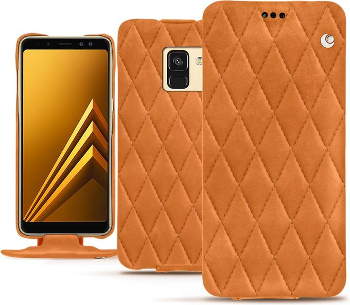 Produktbild Noreve Lederschutzhülle vertikal (Samsung Galaxy A8+)