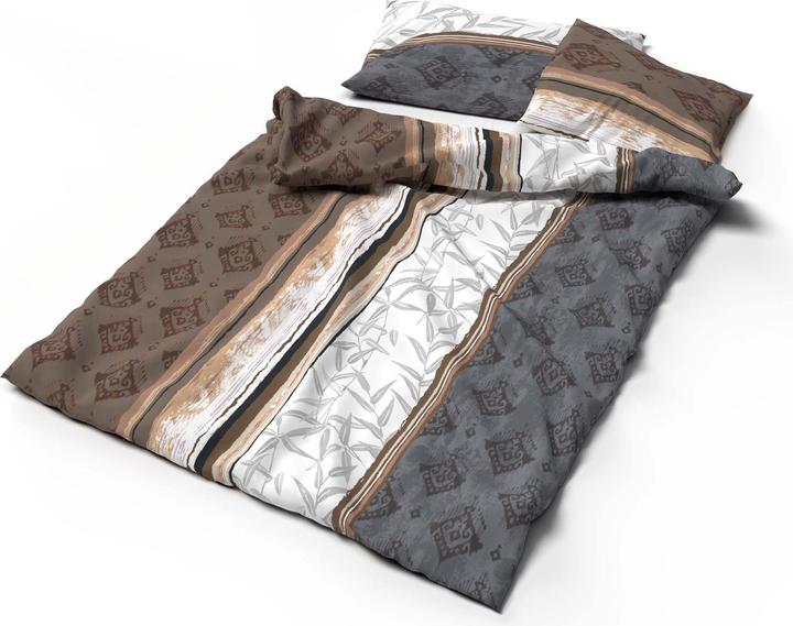 Produktbild Lotus Bettwaren Bettwäsche Satin Sabri (Duvetbezug, 135 x 170 cm)