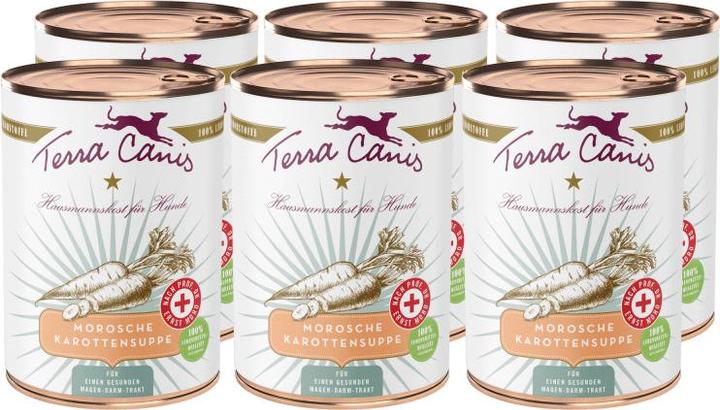 Image du produit Terra Canis Complément alimentaire pour chiens Soupe de carottes Morosche 400 g (Adulte, 1 pcs, 460 g)