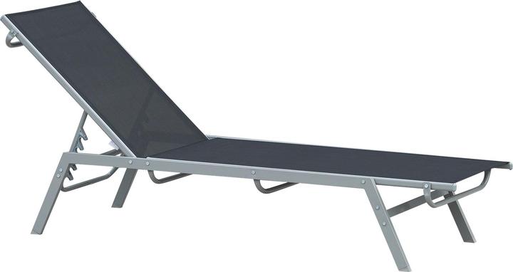 Actual product image Outsunny Garden lounger with adjustable backrest (170 cm)