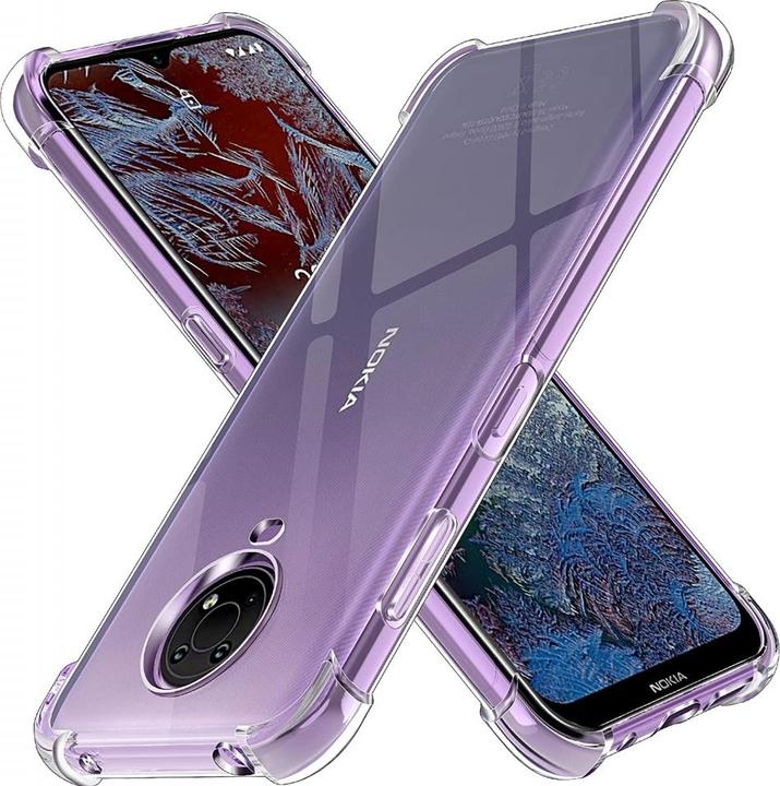 Produktbild Screenguard Nokia G20 Hülle Crystal Soft Airbag Bumper (Nokia G20)
