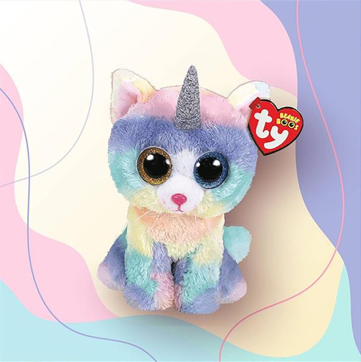 Image du produit Ty Beanie Boo's Heather Cat (15 cm)