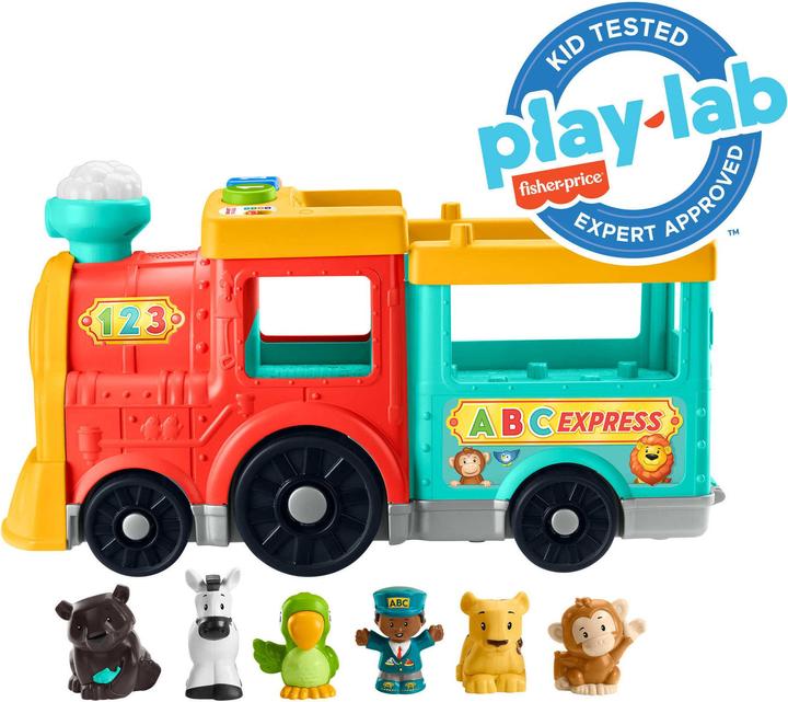 Actual product image Fisher-Price Little People Big ABC Animal Friends Train