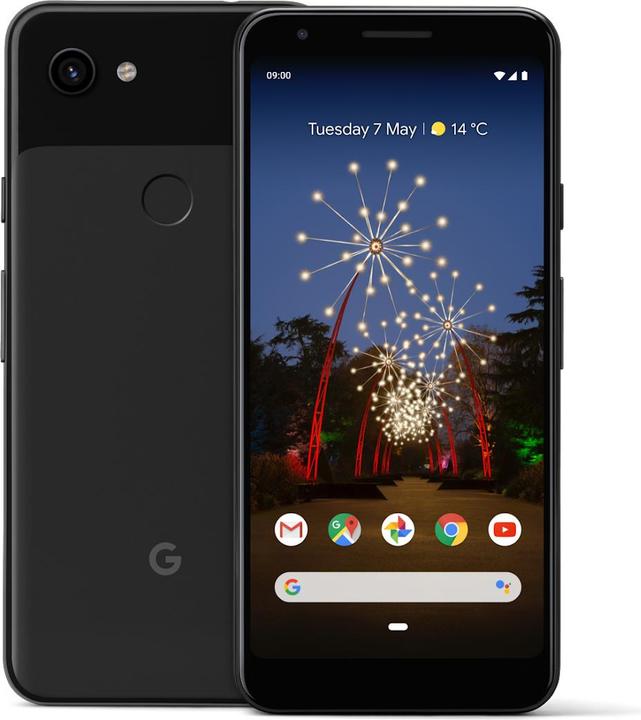 Google Pixel 3a (64 GB, Just Black, 5.60", Single SIM, 12.20 Mpx, 4G)