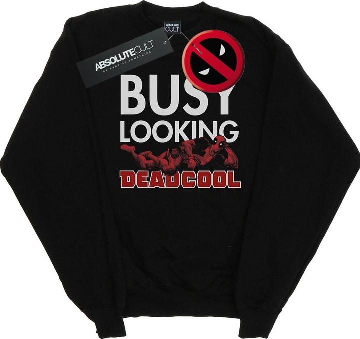 Deadpool Busy Looking Deadcool Sweatshirt