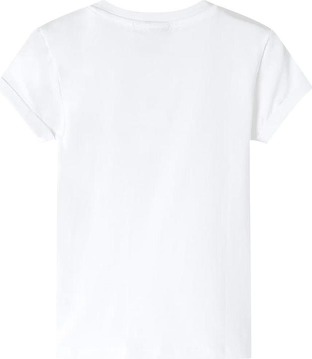 Actual product image VidaXL Children's T-shirt ecru 92,Material: 95 % cotton. 5 (92)