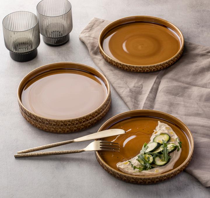 Image du produit Ladelle HEATH Assiette à tapas caramel 20 x 2,5 cm 4pcs (4 x)