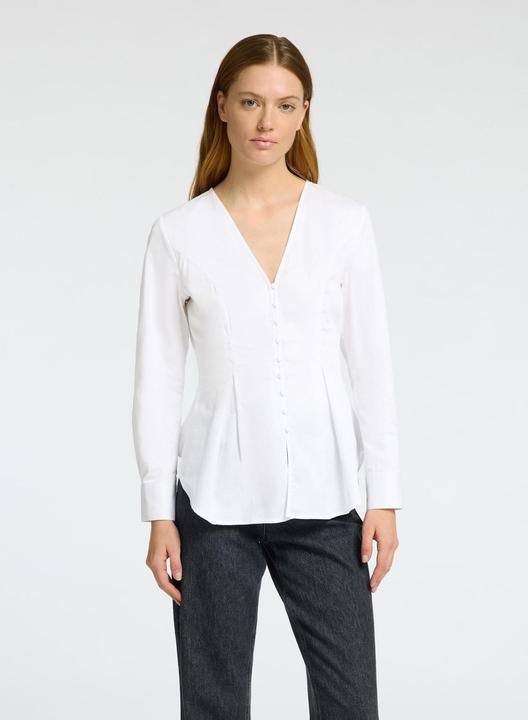 Actual product image Selected Femme Tailored long sleeve shirt (40)