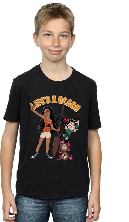 Produktbild Disney Wreck It Ralph Moana And Vanellope TShirt Jungen (152, 158)