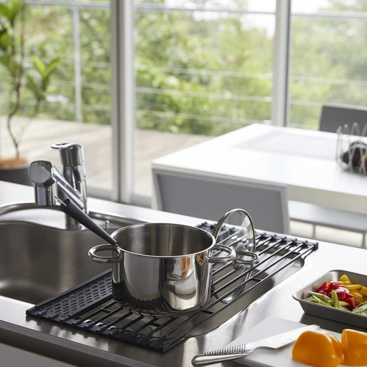 Produktbild Yamazaki Foldable drainer - Tower - black