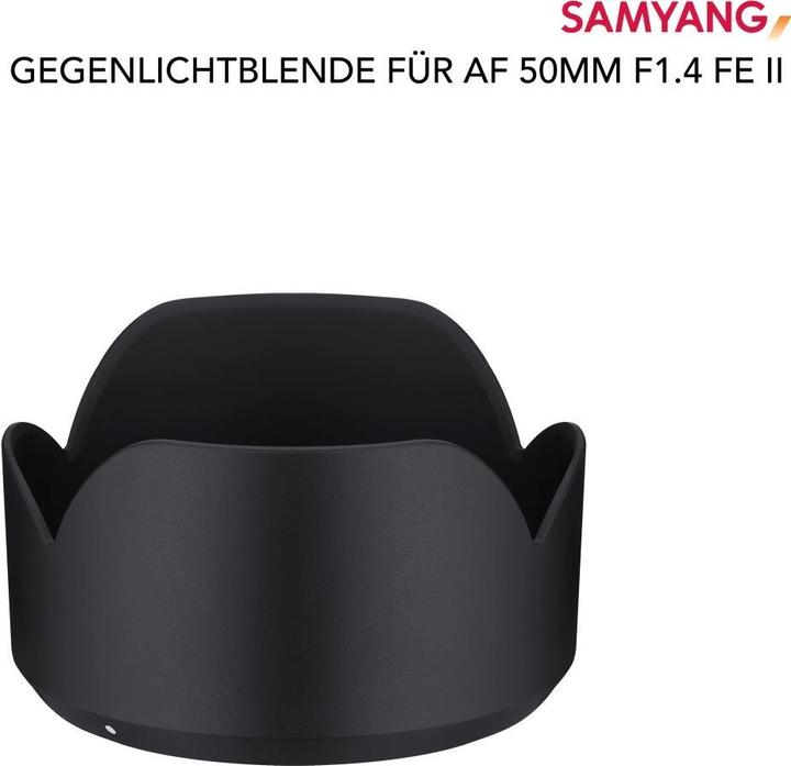 Actual product image Samyang Lens hood for AF 50mm F1.4 FE II