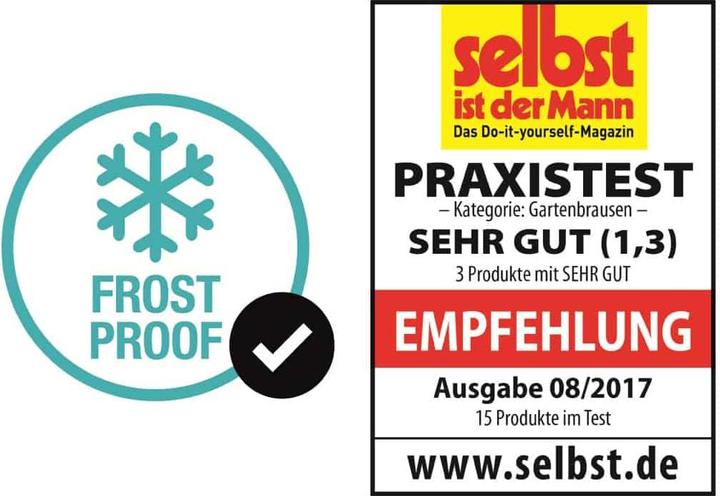Energielabel Gardena Comfort multidouche