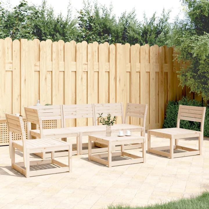 Actual product image VidaXL 5-piece garden sofa set
