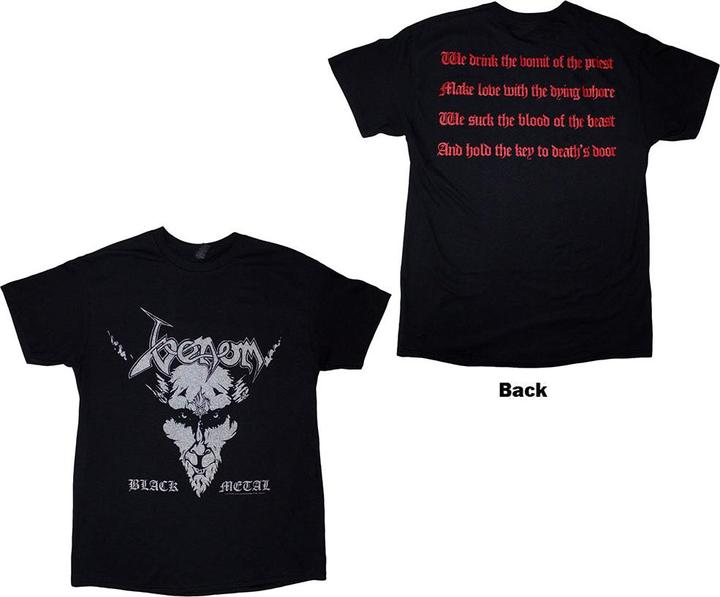 Produktbild Venom Black Metal Back Print (M)