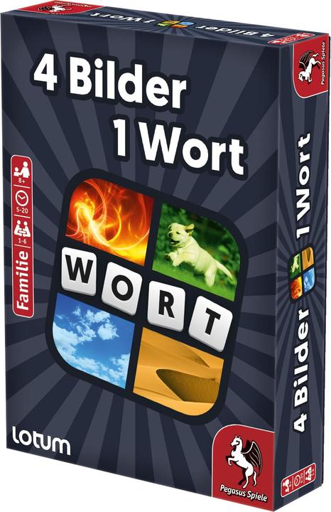 Produktbild Pegasus 4 Bilder 1 Wort (Deutsch, Englisch, Französisch, Italienisch)