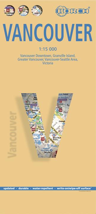 Produktbild Map. Vancouver