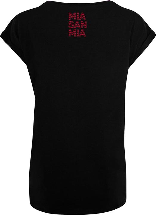 Actual product image FC Bayern München Ladies Logo Red Extended Shoulder Tee - 113325 (L)
