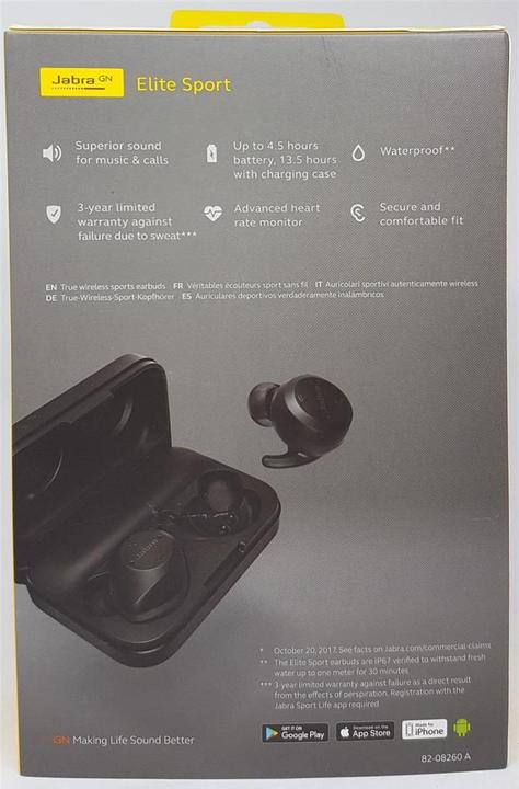 Produktbild Jabra Elite Sport (4.50 h, Kabellos)