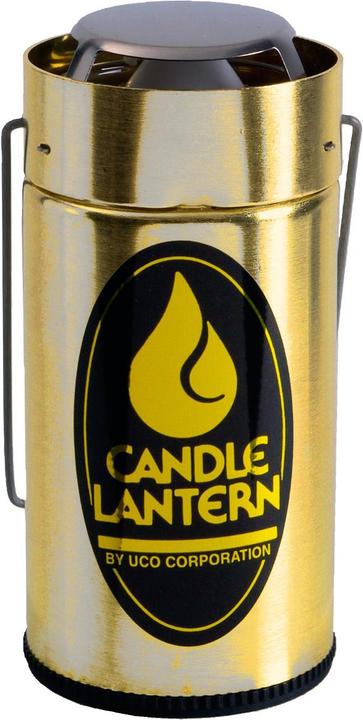Actual product image UCO Gear Candle lantern brass polished