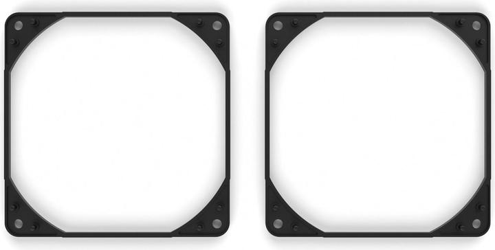 Actual product image Noctua NA-IS1-12 chromax.black spacer for 120 mm fan - set of 2