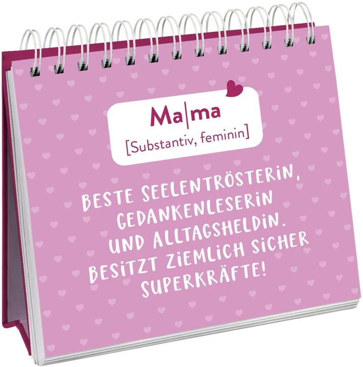 Actual product image Mama, du bist einfach wunderbar! (German, Groh publishing house, 2023)