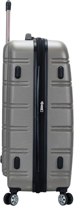 Actual product image Rockland 3-teiliges Melbourne Hartschalen-Koffer-Set (93.60 l, Hand luggage (up to 50 litres), M (50 - 90l), L (90 - 115l))