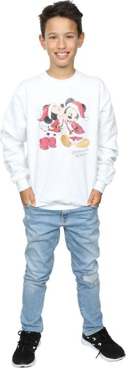 Immagine prodotto Disney Mickey And Minnie Christmas Kiss Felpa Ragazzi (152, 158)