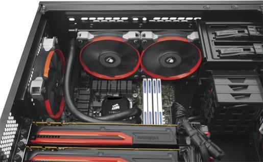 Actual product image Corsair Obsidian 350D, Window (mATX, Mini-ITX)