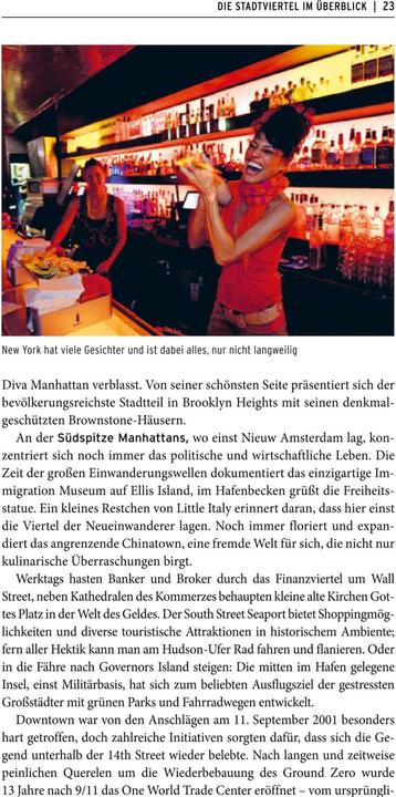 Image du produit on tour Reiseführer New York (Allemand, Ken Chowanetz, 2019)