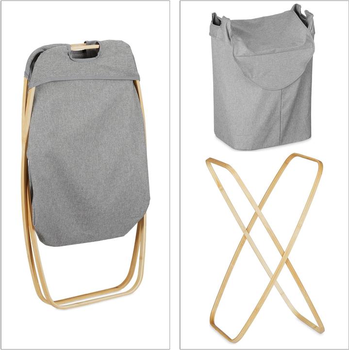 Actual product image Relaxdays Laundry basket (58 l)