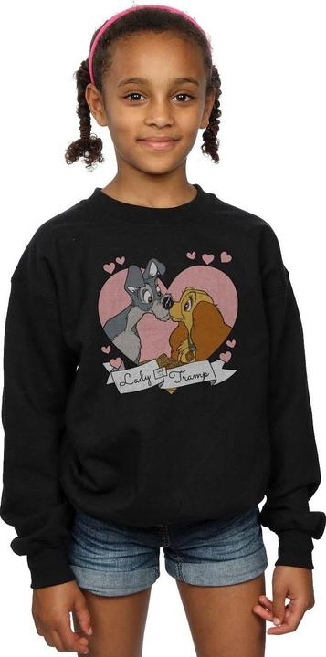 Produktbild Disney Lady And The Tramp Love Sweatshirt Mädchen (152, 158)