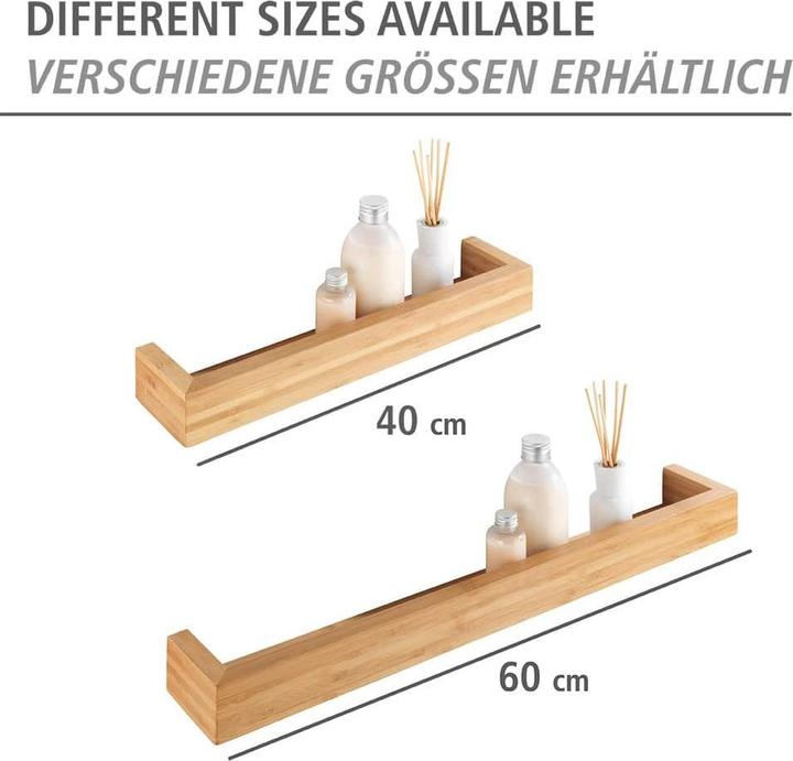 Produktbild Wenko Wandablage Bambusa 60 cm