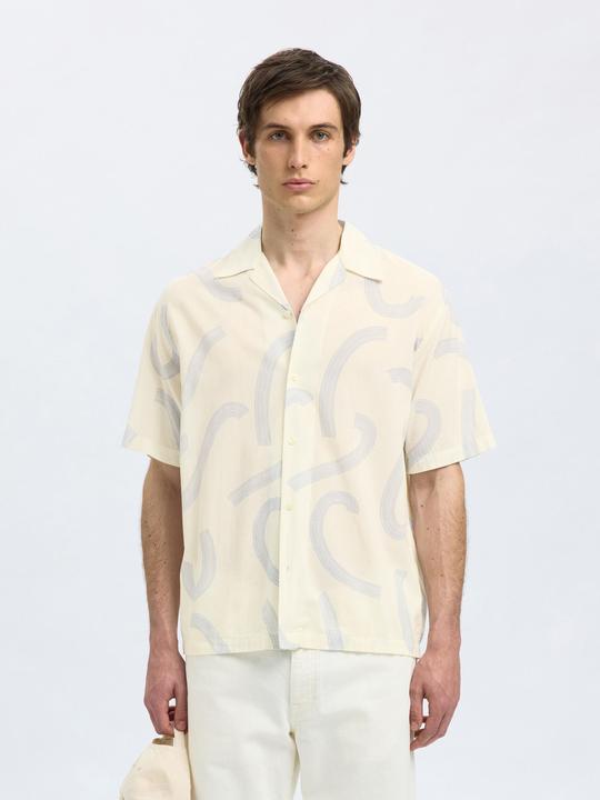 Produktbild Selected Homme Print Kurzarmhemd (XL)