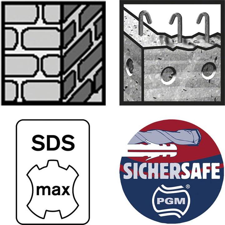 Image du produit Bosch Professional Zubehör Foret marteau EXPERT SDS max-8X, 20 x 400 x 520 mm (20 mm)
