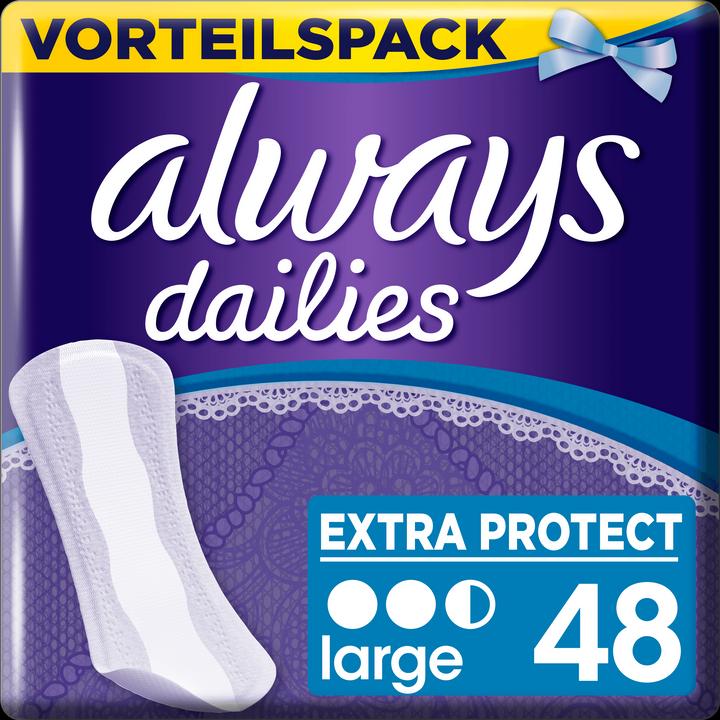 Immagine prodotto Always Dailies Extra Protect (48 x, Assorbenti igienici)