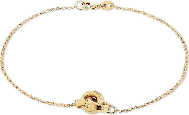 Christ Armband (19 cm, 585er Gelbgold)
