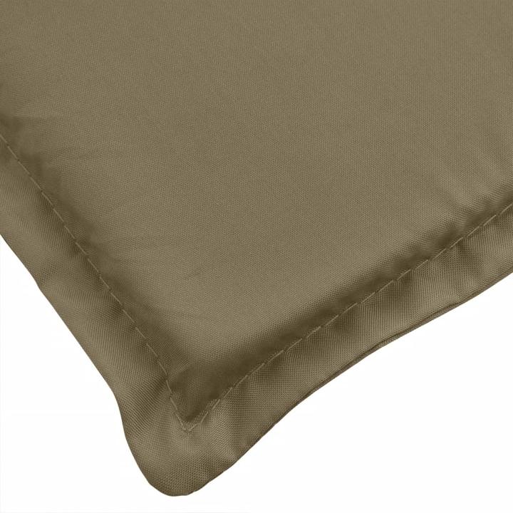 Actual product image VidaXL Garden bench cushions 2 pcs. fabric (180 x 50 x 7 cm)