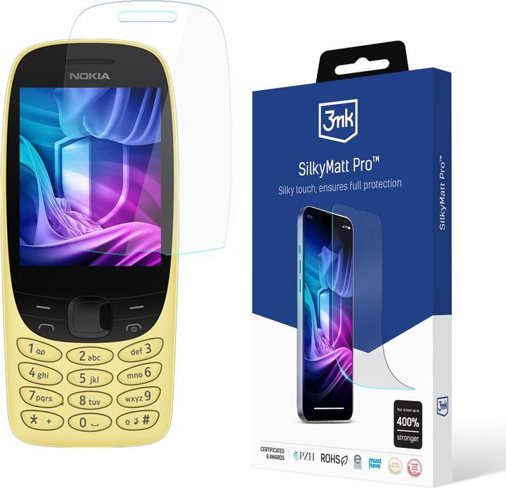 Actual product image 3MK Nokia 6310 (2024) - Silky Matt Pro