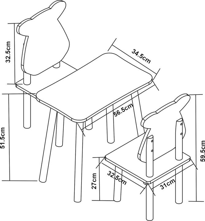 Immagine prodotto En.Casa Brønnøy (Dinette per bambini)