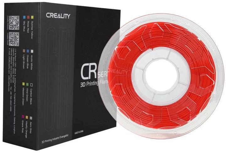 Image du produit Creality Filament CR-PLA Rouge, 1.75 mm, 1 kg (PLA, 1.75 mm, 1000 g, Rouge)
