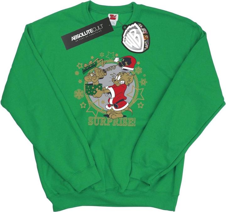 Immagine prodotto Tom & Jerry Christmas Surprise Felpa Uomo (XXL)