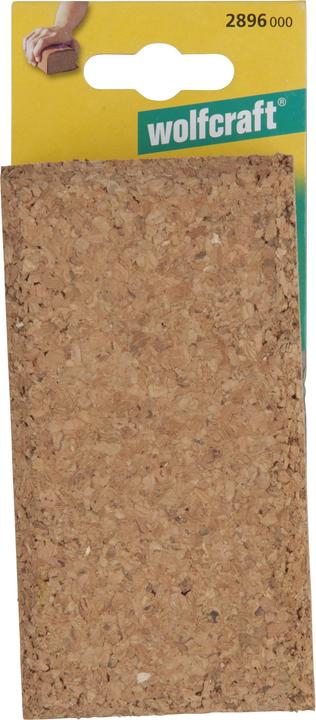 Produktbild wolfcraft wolfcraft 1 Handschleifklotz Kork 123x67x35mm (P12)