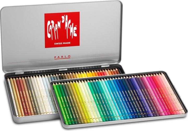 Produktbild Caran d'Ache Pablo Metallschachtel (Mehrfarbig, 80 x)