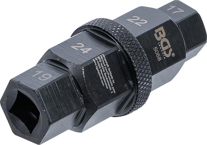 Produktbild BGS Motorrad-Spezial-Einsatz Antrieb 10 mm (3/8") 17 - 19 - 22 - 24 mm