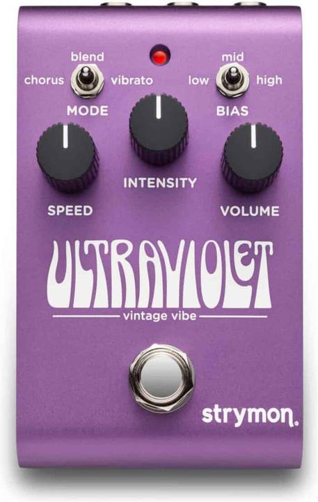 Actual product image Strymon UltraViolet Vintage Vibe modulatie gitaar effectpedaal