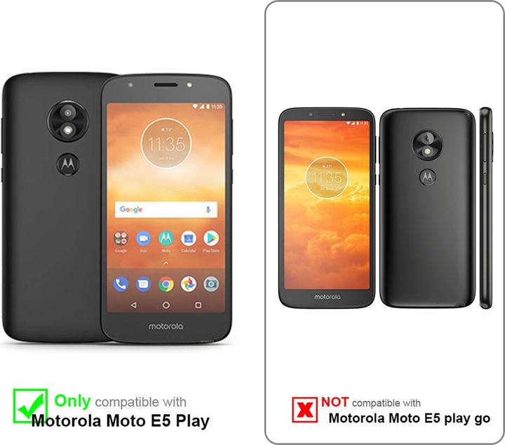 Actual product image Cadorabo TPU Candy Cover (Motorola Moto E5 Play)
