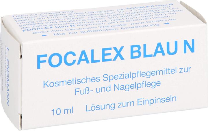 Produktbild L. Ensmann Focalex blau Antimykotische Spezial-Lösung (Fussbad, 10 ml)