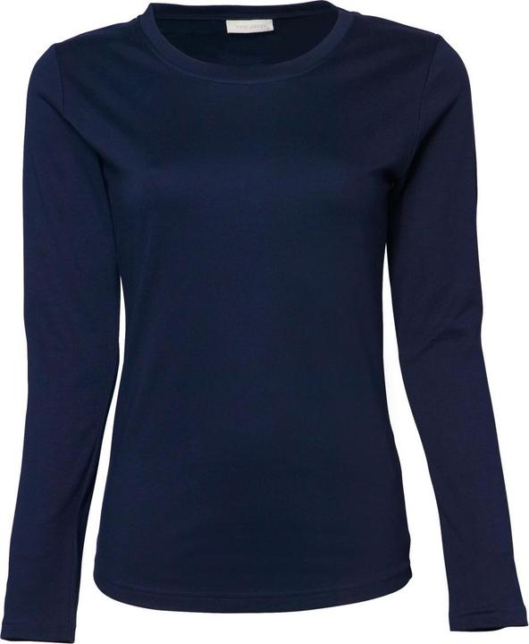 Actual product image Tee Jays Interlock Long Sleeve Tshirt Round Neck Long Sleeve (3XL)