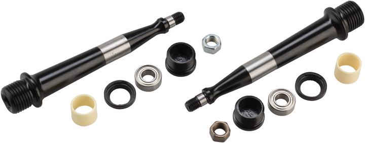 Produktbild iSSi Bearing/Bushing Achsen Rebuild Kit + 12 mm. Black.