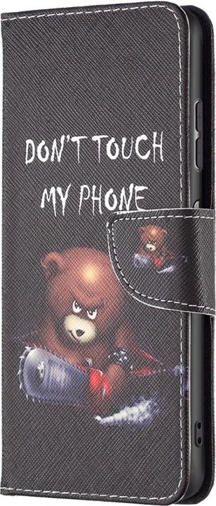 Productafbeelding Cover-Discount Nokia G11 / G21 - Leren Hoesje Niet Aanraken (Nokia G11, Nokia G21)